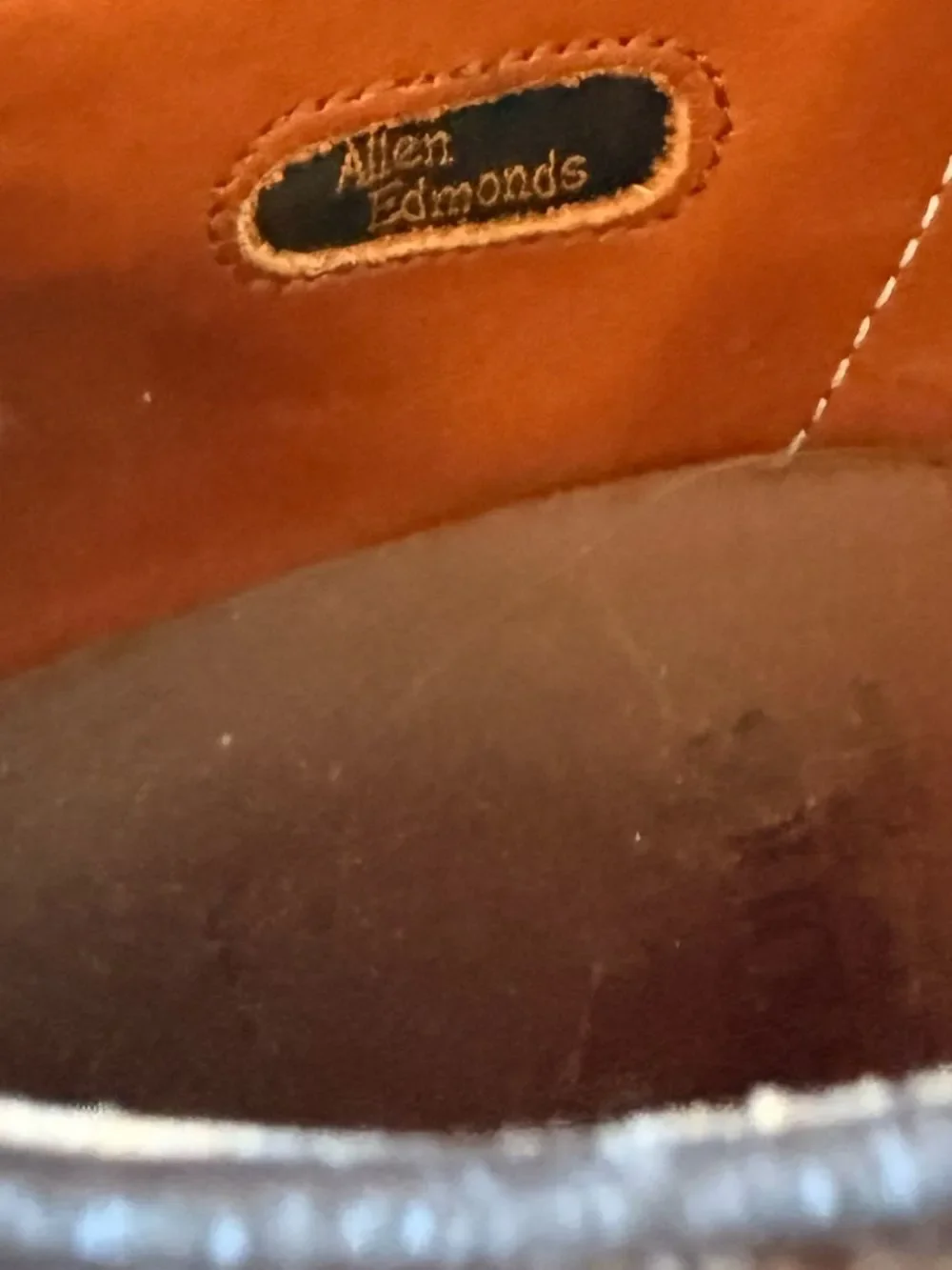 Allen Edmonds Men's Brown Leather Dress Shoes